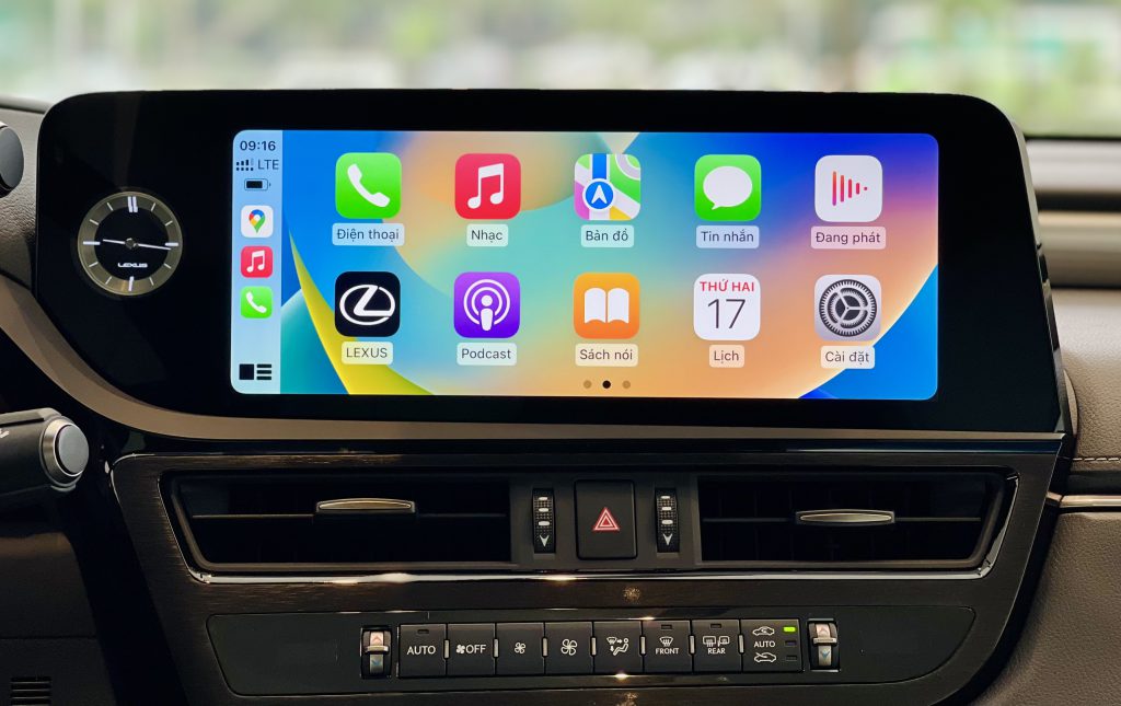 Màn hình cảm ứng 12,3 inch tích hợp Apple CarPlay không dây và Android Auto