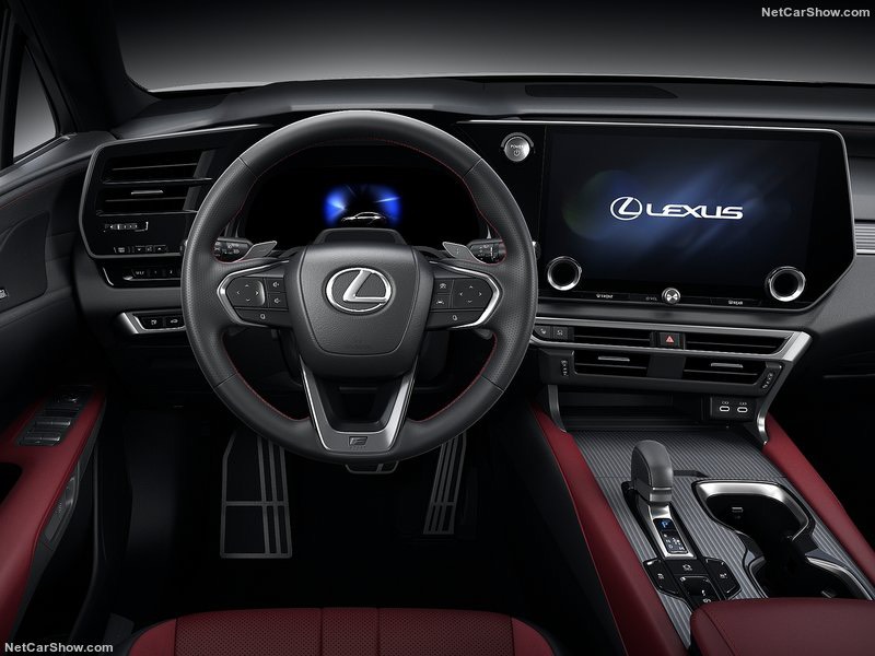 Màn hình thông tin giải trí của RX350 F-Sport