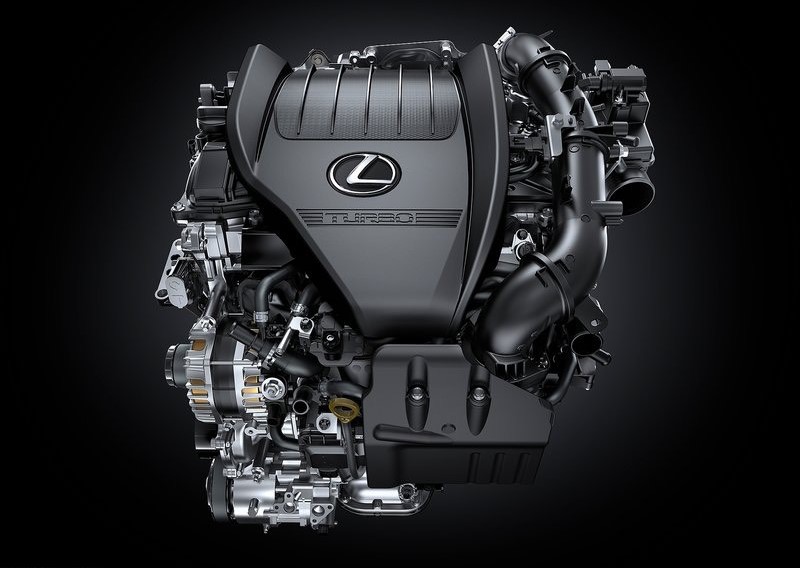 Động cơ 2.4 turbo của Lexus RX350 F-Sport 2024