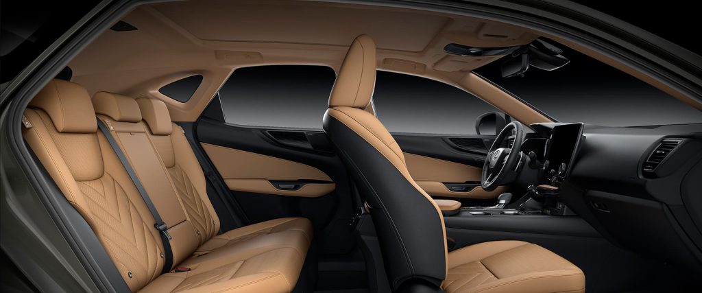 Nội thất xe Lexus NX 350h 2024