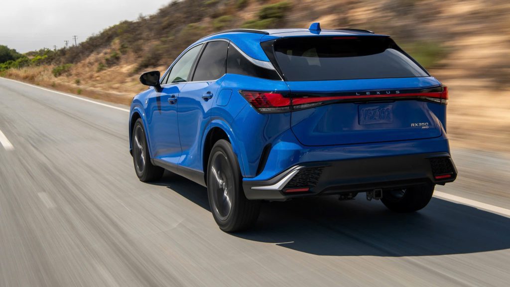 Đuôi xe Lexus RX350 F-Sport